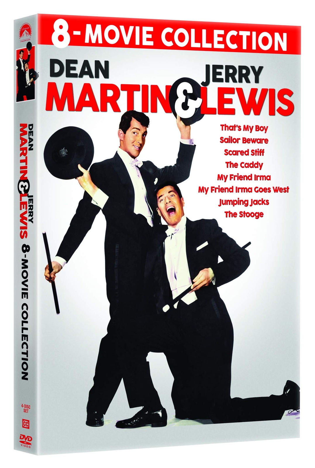 Martin and Lewis 8-Movie Collection (DVD) Dean Martin Jerry Lewis Ruth Hussey