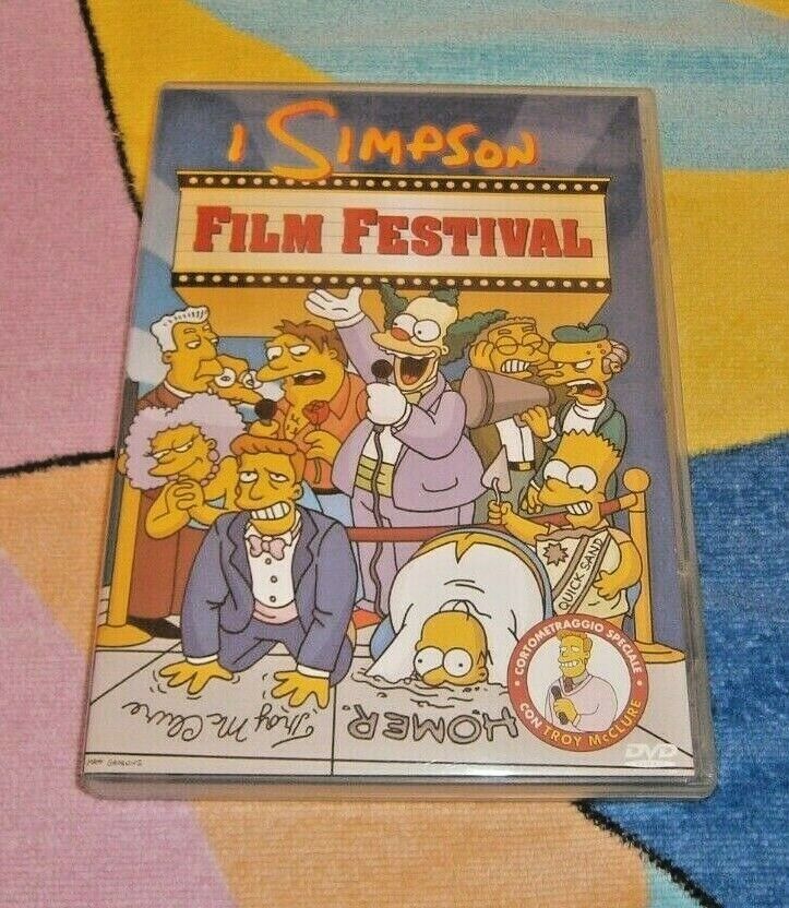 DVD I SIMPSON FILM FESTIVAL CORTOMETRAGGIO SPECIALE CON TROY Mc CLURE 2002