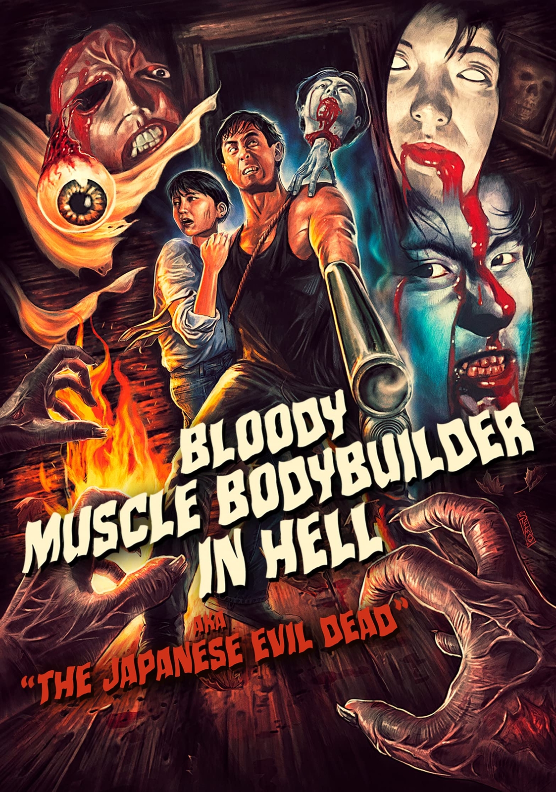 Bloody Muscle Body Builder In Hell (DVD) Shinichi Fukazawa Masaaki Kai