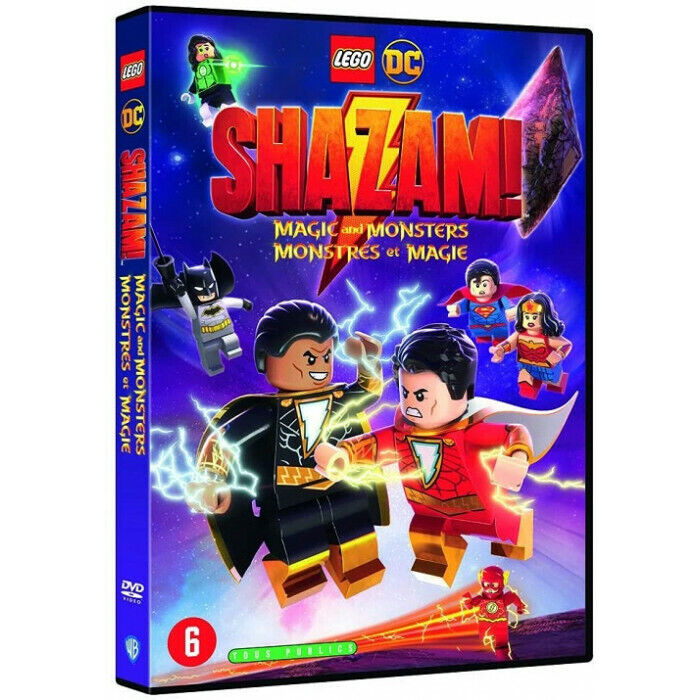 Lego Dc Comics Super Heroes Shazam Mostri E Magia DVD Nuova