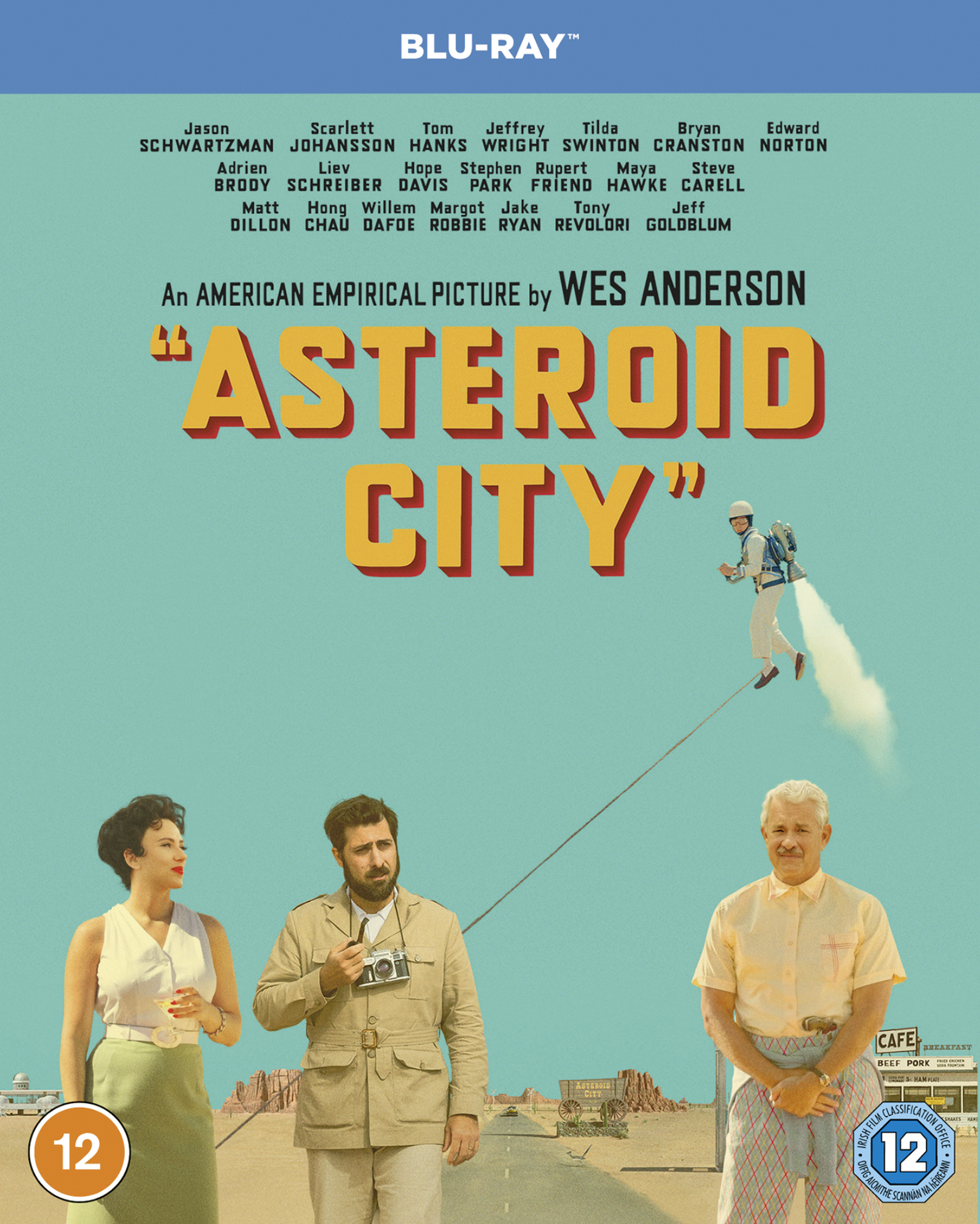 Asteroid City (Blu-ray) Jason Schwartzman Steve Carell Maya Hawke Jeffrey Wright