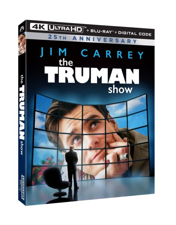 The Truman Show (Blu-ray) Jim Carey Laura Linney Ed Harris