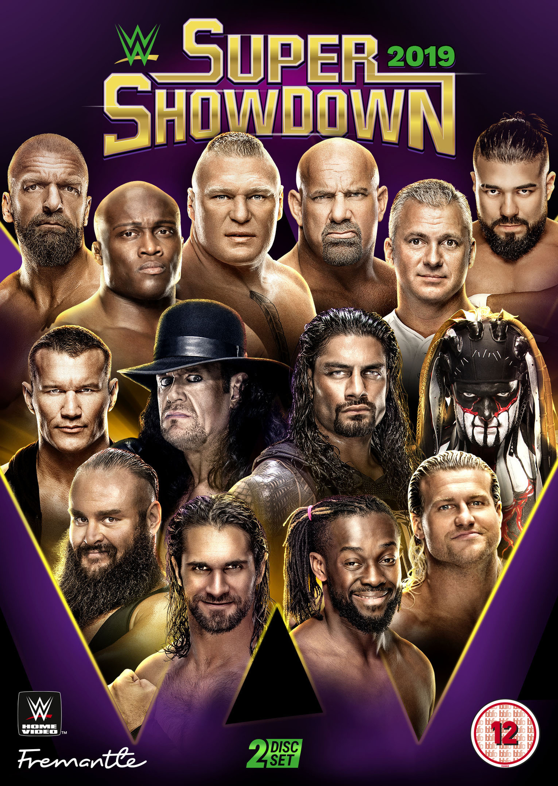 WWE: Super Showdown 2019 (DVD) Goldberg Undertaker Triple H