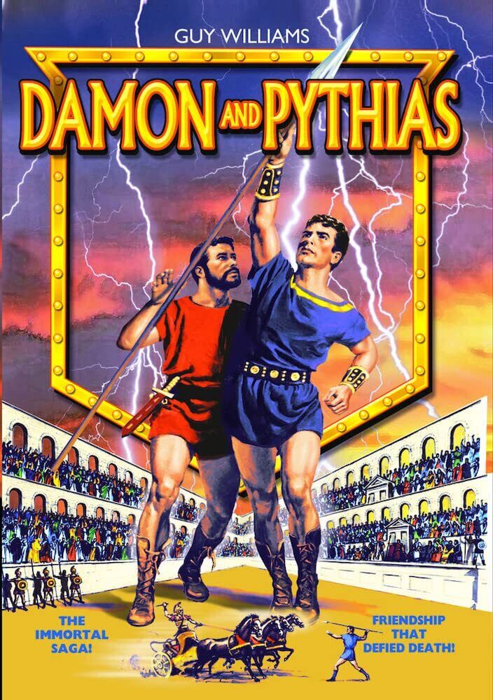 Damon and Pythias (DVD) Arnoldo Foa Don Burnett Guy Williams Liana Orfei