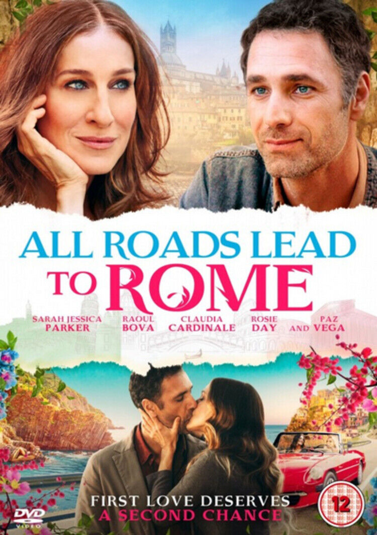 All Roads Lead to Rome (DVD) Raoul Bova Rosie Day Barney Harris Raoul Bava