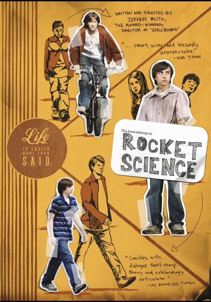 Rocket Science (DVD) Reece Daniel Thompson Anna Kendrick Vincent Piazza