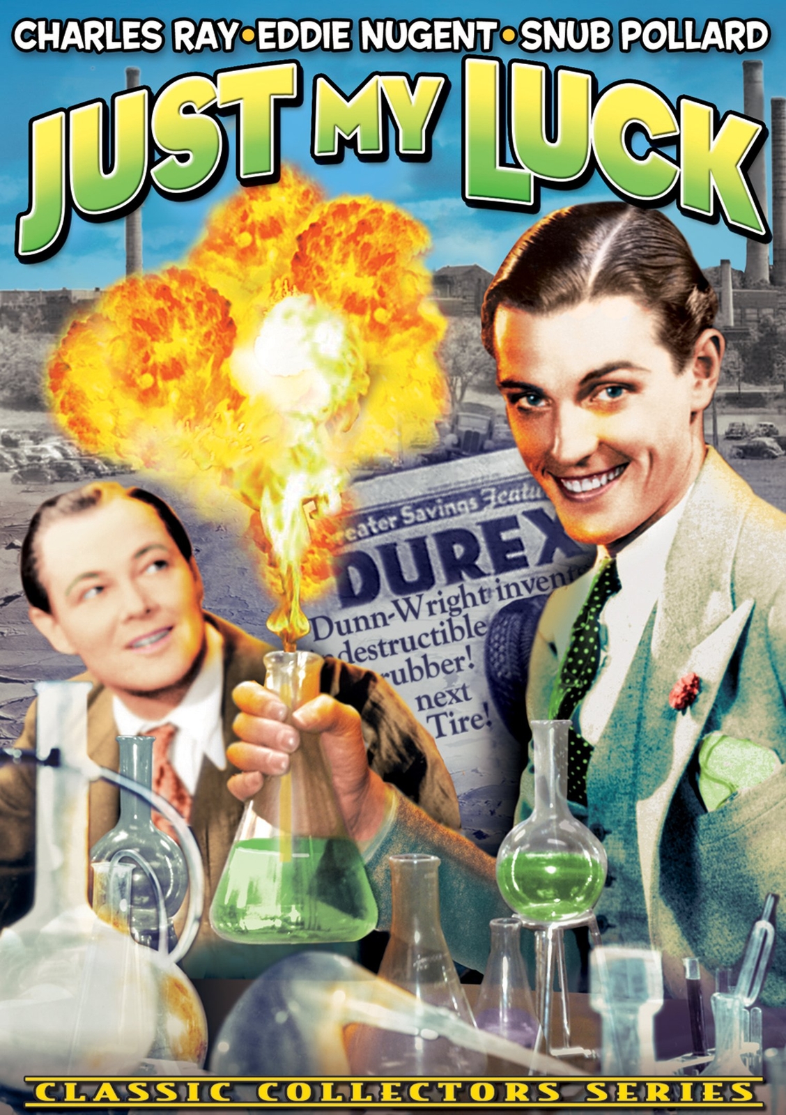 Just My Luck (DVD) Edward Nugent Charles Ray Anne Grey Quentin Smith