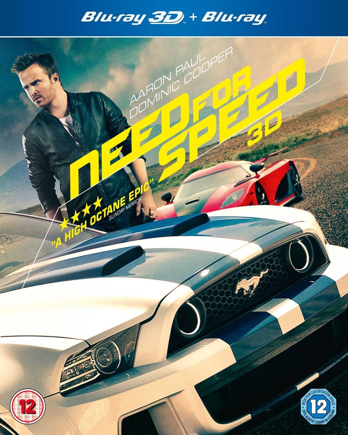 Need for Speed (Blu-ray) Aaron Paul Chillie Mo Dominic Cooper Michael Keaton