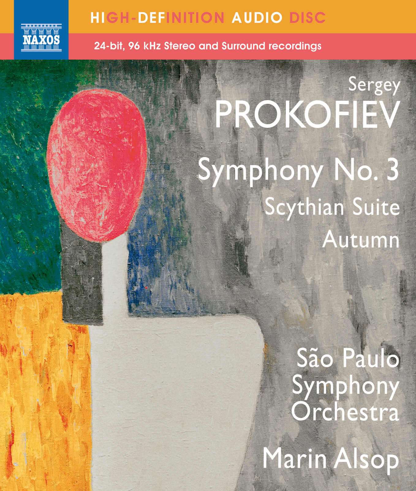 Sergey Prokofiev: Symphony No. 3 (Blu-ray) Sao Paulo Symphony Orchestra