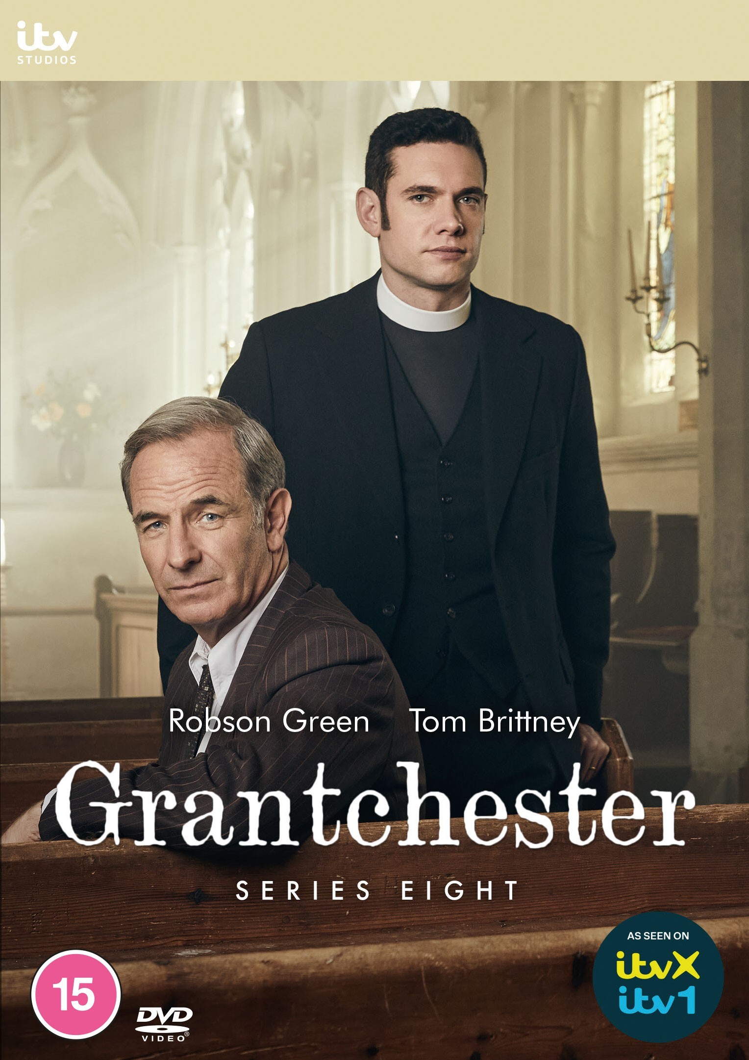 Grantchester: Series Eight (DVD) Charlotte Ritchie Tom Brittney Robson Green