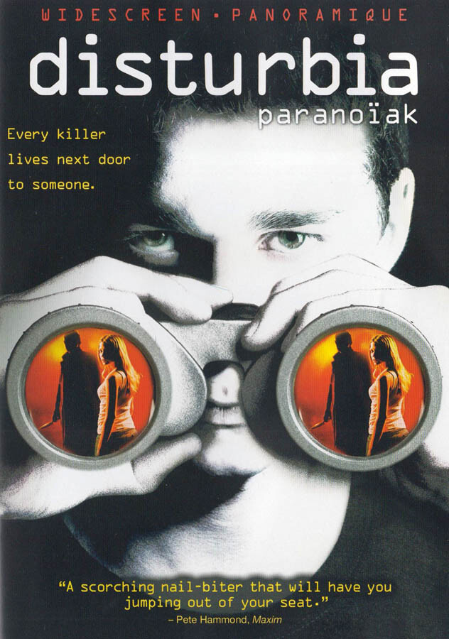 Disturbia/Paranoiak (Bilingue) (Canadese Re Nuovo DVD