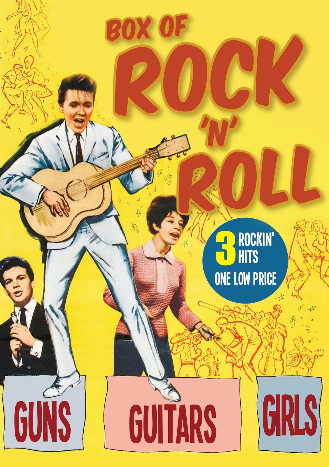 Box Of Rock And Roll (Triple Feature) (DVD) Various