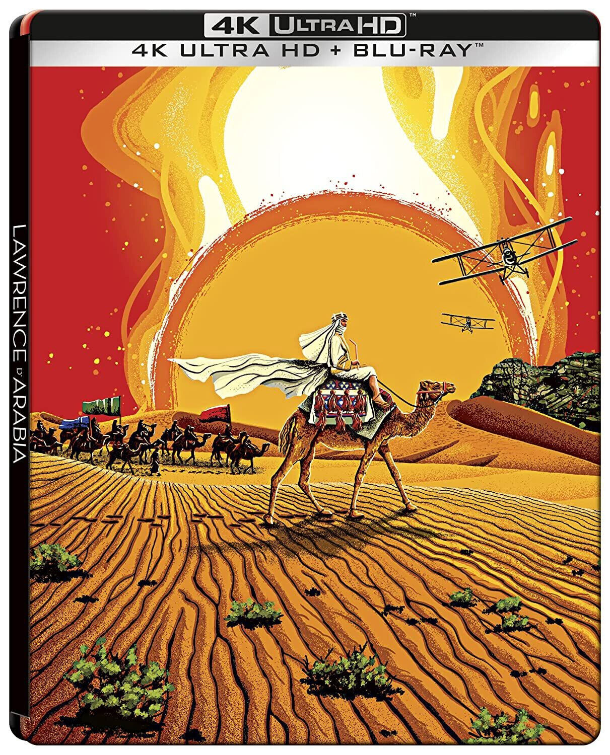 LAWRENCE D'ARABIA (60° Anniversario) - 4K Steelbook (2BD 4K+2BD) ed. italiana