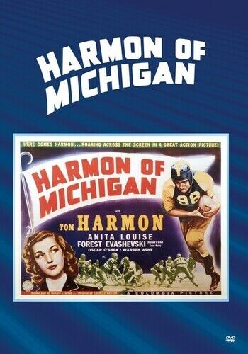 Harmon Of Michigan (1941) DVD - Tom Harmon,Warren Ashe, Charles Barton
