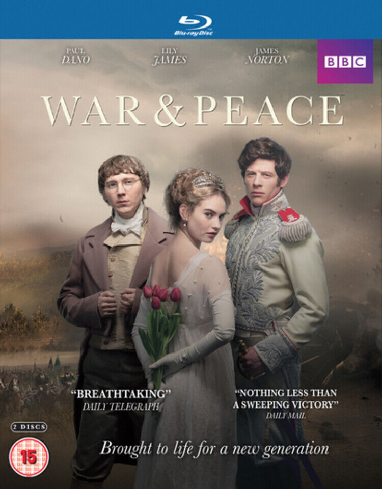 War and Peace (Blu-ray) Aisling Loftus Tuppence Middleton Jack Lowden Tom Burke
