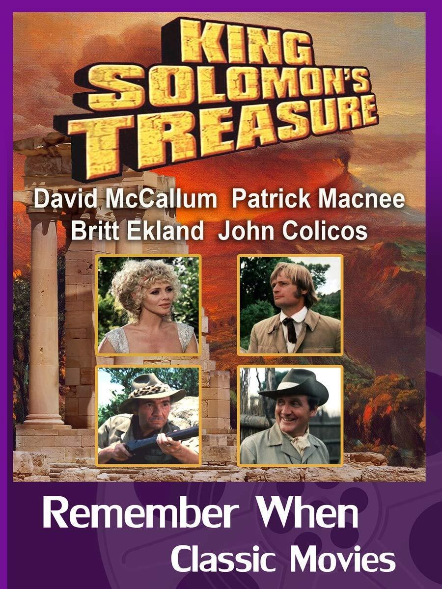 King Solomon's Treasure (DVD) Britt Ekland David McCallum John Colicos