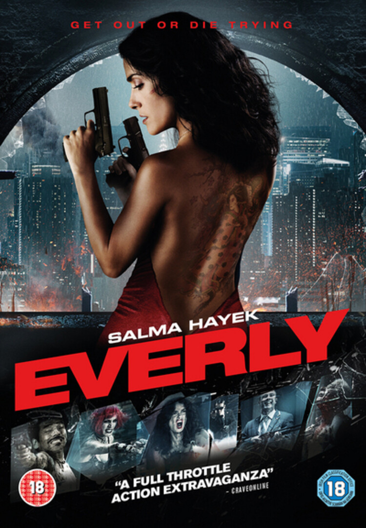 Everly (DVD) Gabriella Wright Hiroyuki Watanabe Laura Cepeda Jelena Gavrilovic