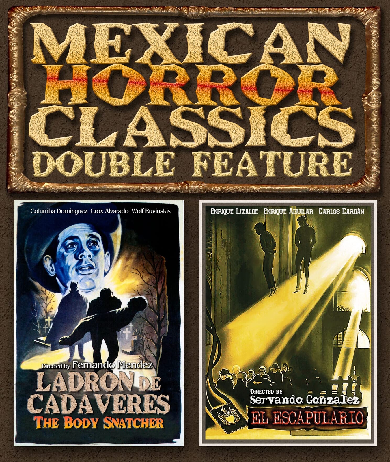 El Escapulario The Scapular Ladron De Cadaveres Double Feature (Blu-ray)