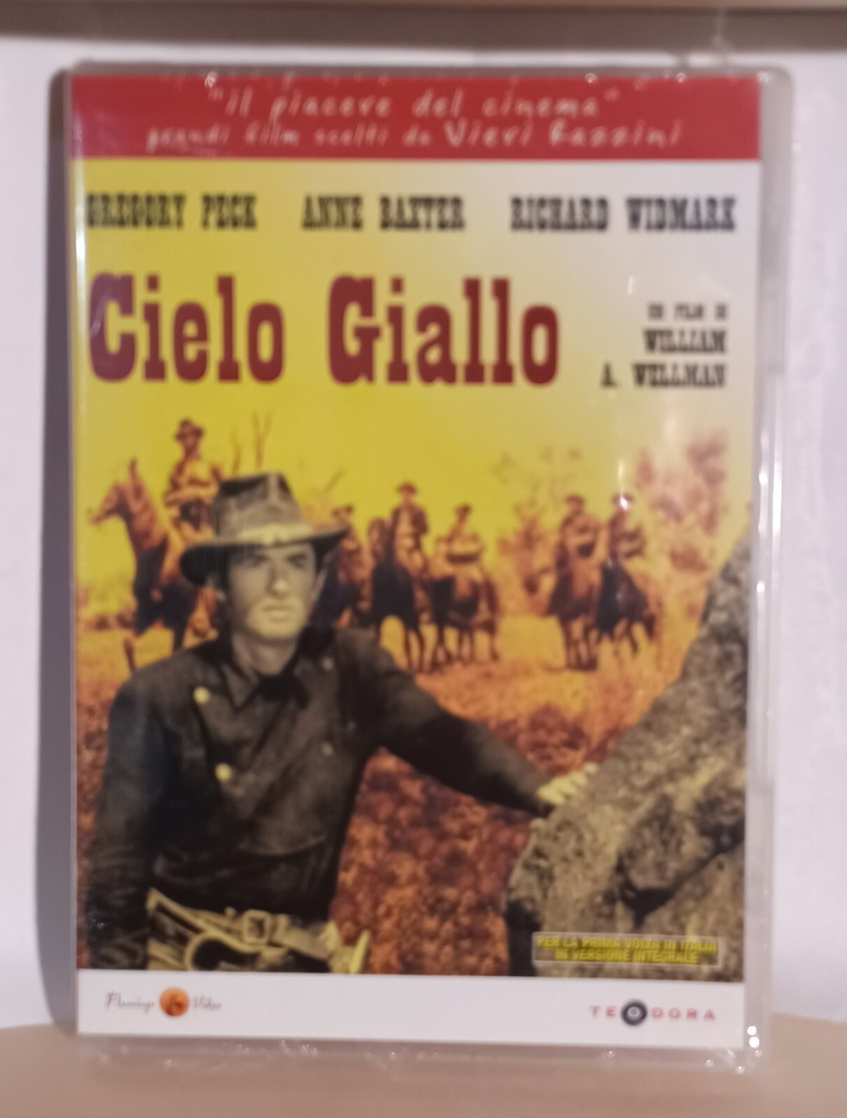 W.A. WELLMAN, CIELO GIALLO, 1948 con GREGORY PECK , DVD FLAMINGO - Sigillato