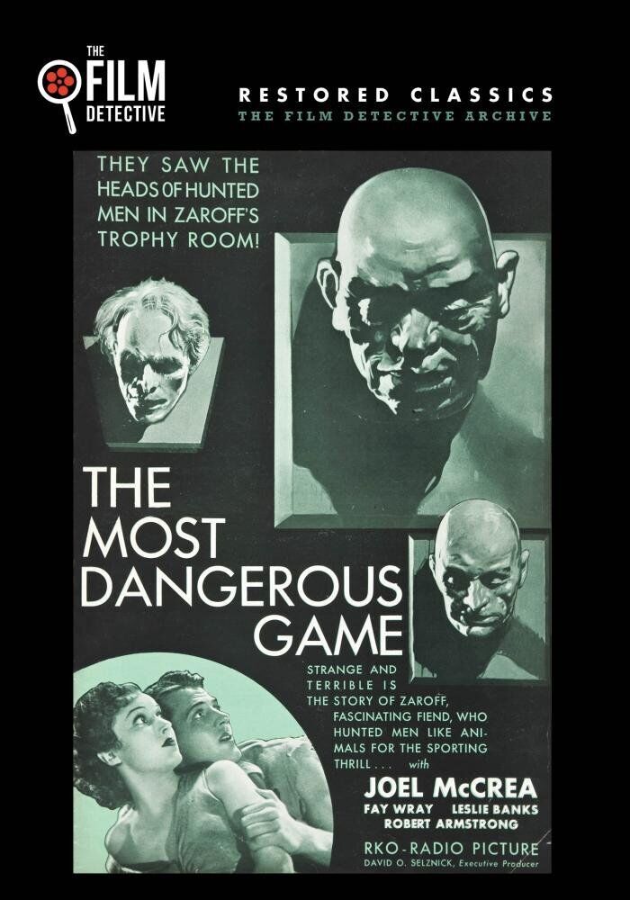 The Most Dangerous Game (The Film Detective Restored Version) (DVD) Fay Wray