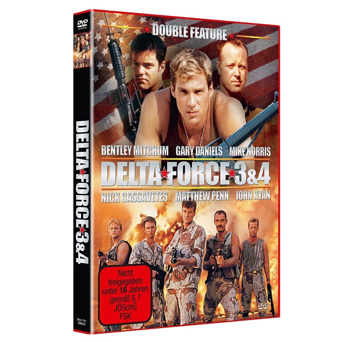 Delta Force 3 & 4 (DVD) Gary Daniels Nick Cassavetes Eric Douglas Mike Norris