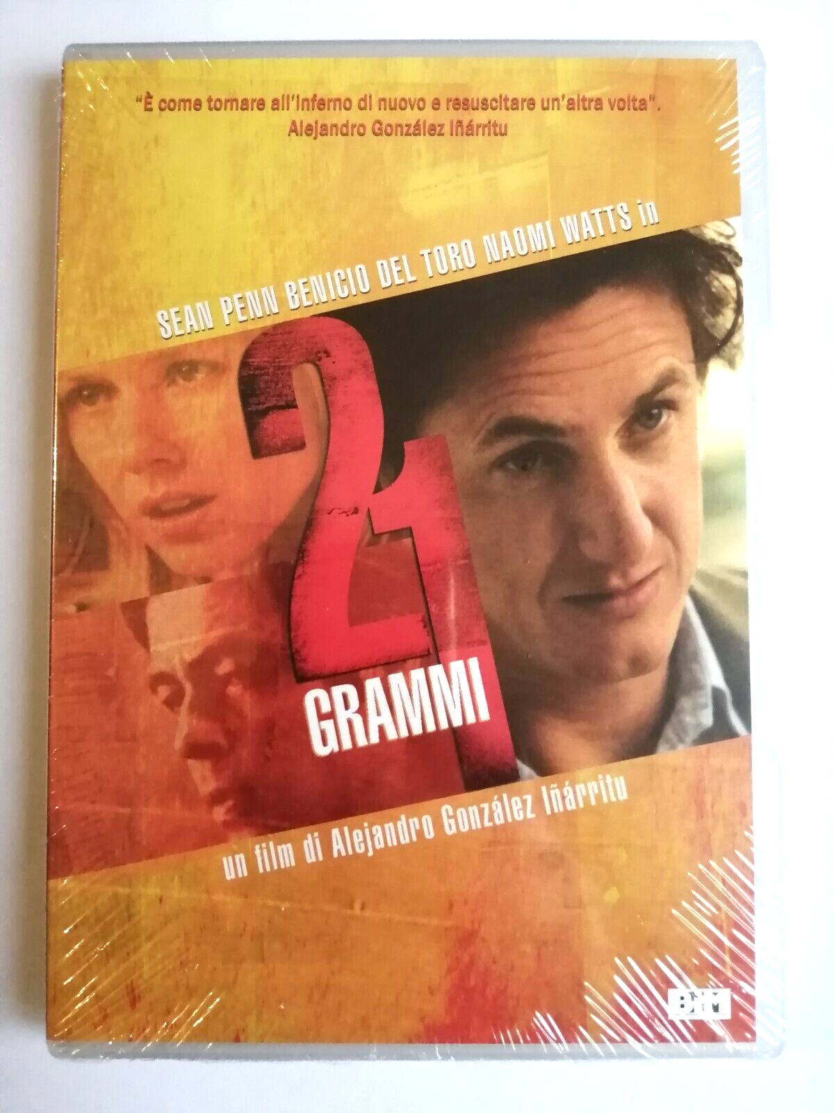 21 GRAMMI IL PESO DELL'ANIMA DVD NUOVO SIGILLATO