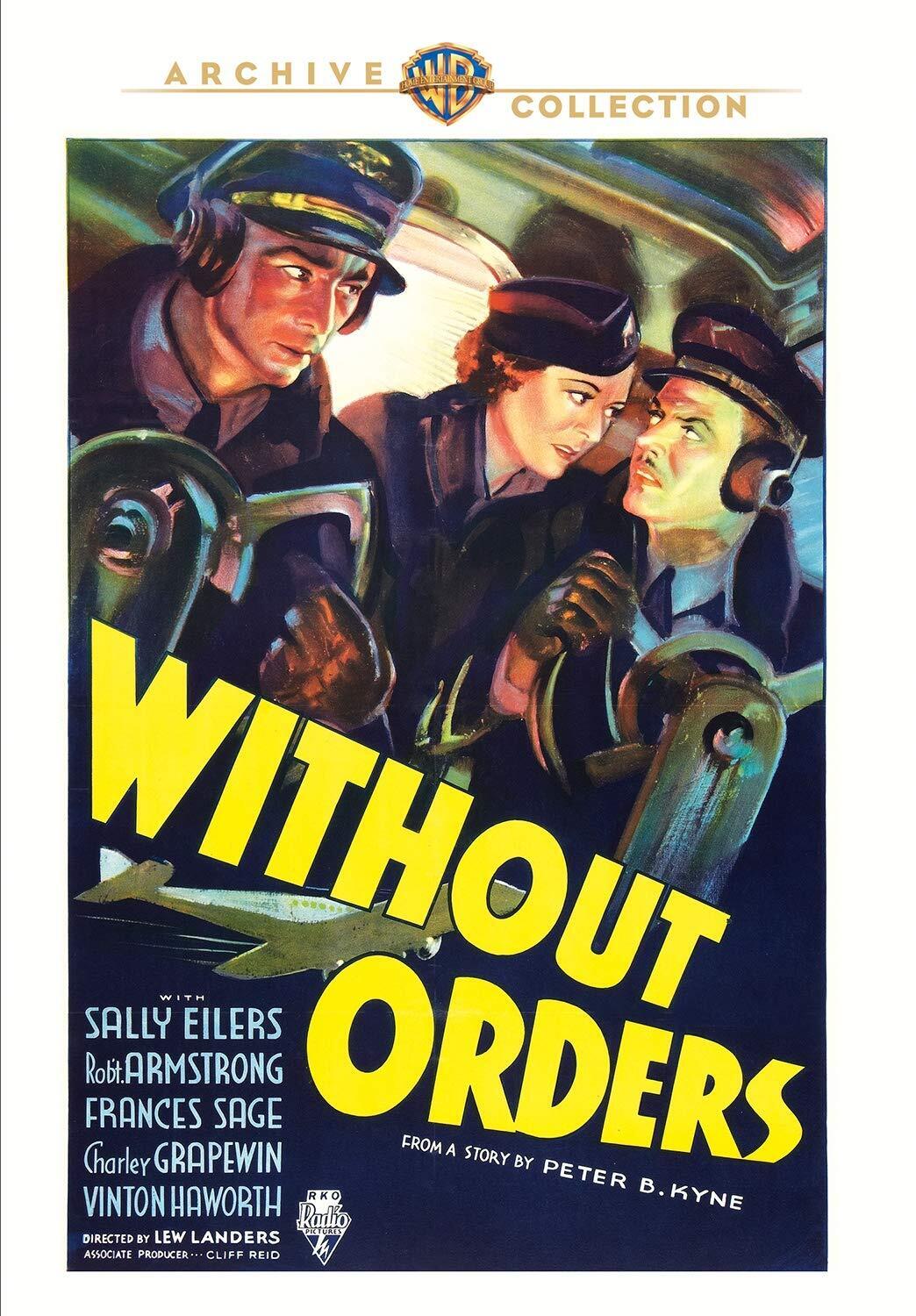 Without Orders (DVD) May Boley Robert Armstrong Sally Eilers Vinton Haworth