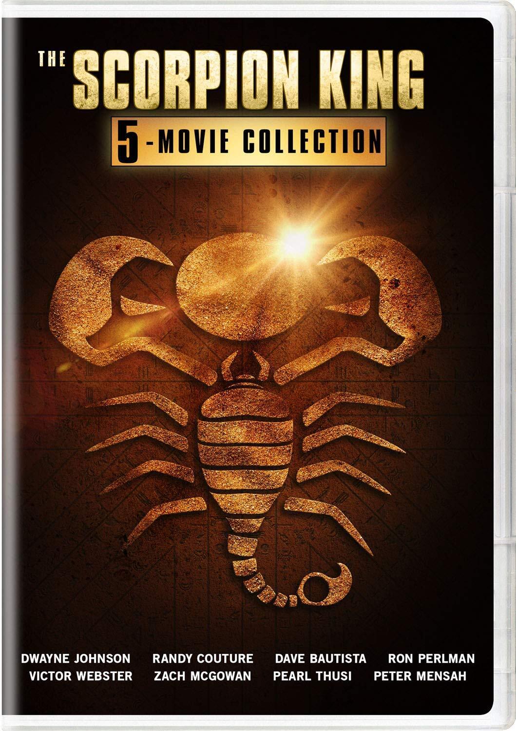 The Scorpion King: 5-Movie Collection (DVD) Dwayne 'The Rock' Johnson Kelly Hu