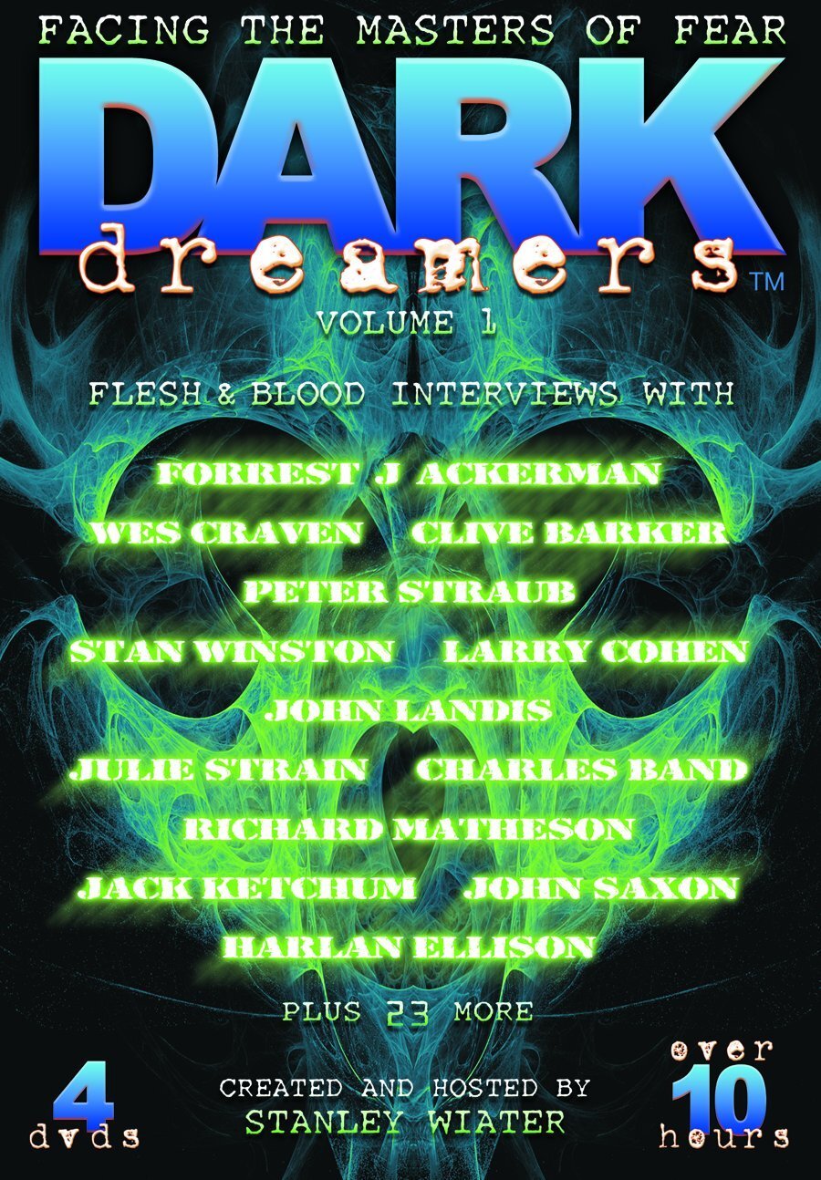 Dark Dreamers (DVD) Stanley Wiater Forrest J. Ackerman Wes Craven Clive Barker