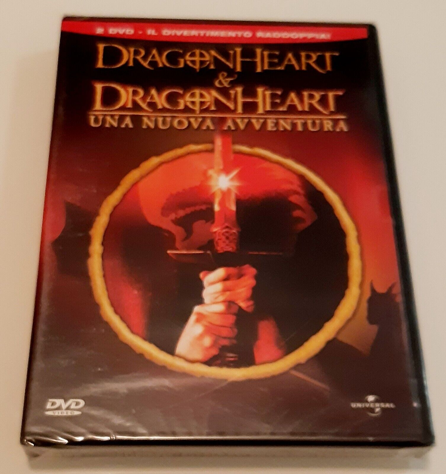 DRAGONHEART 1 & 2 - DVD NUOVO SIGILLATO