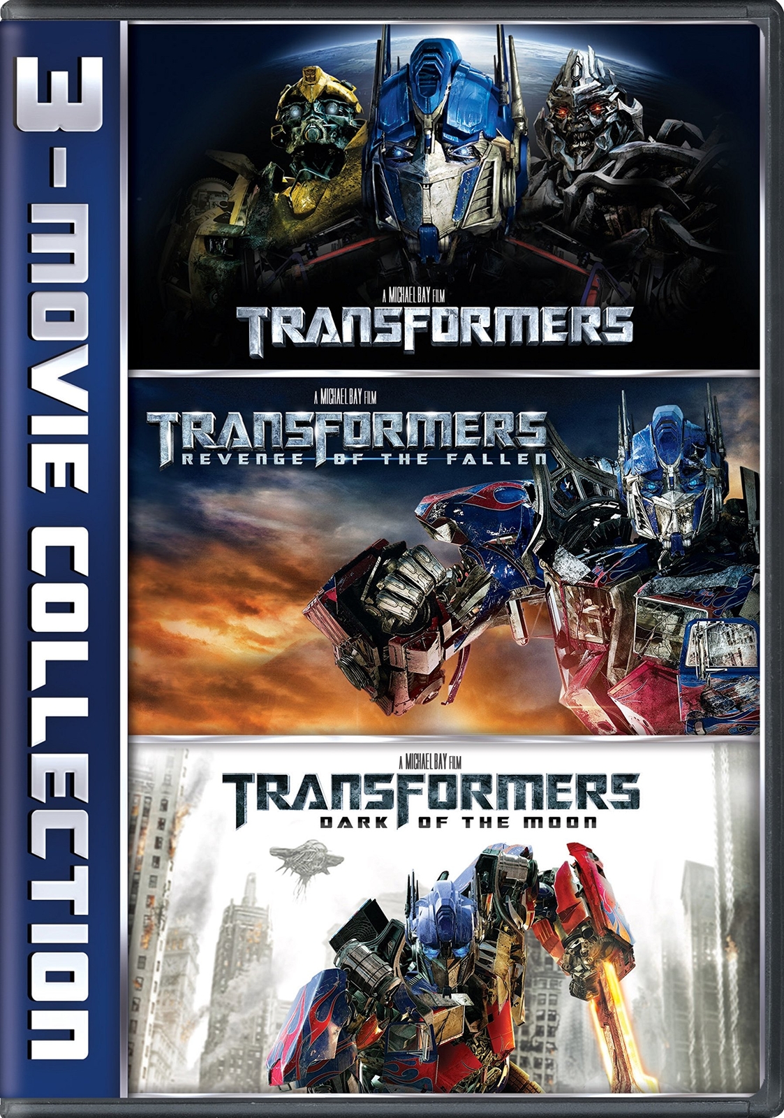 Transformers 3-Movie Collection (DVD) Shia LaBeouf Tyrese Gibson John Turturro