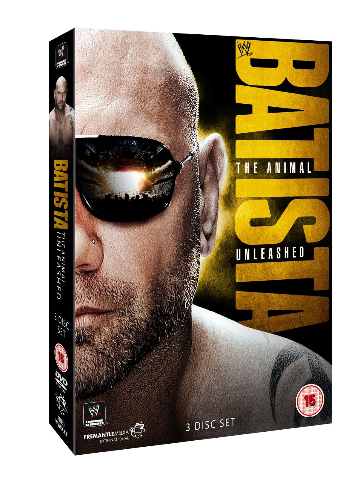 WWE: Batista - The Animal Unleashed (DVD) Dave Bautista Batista