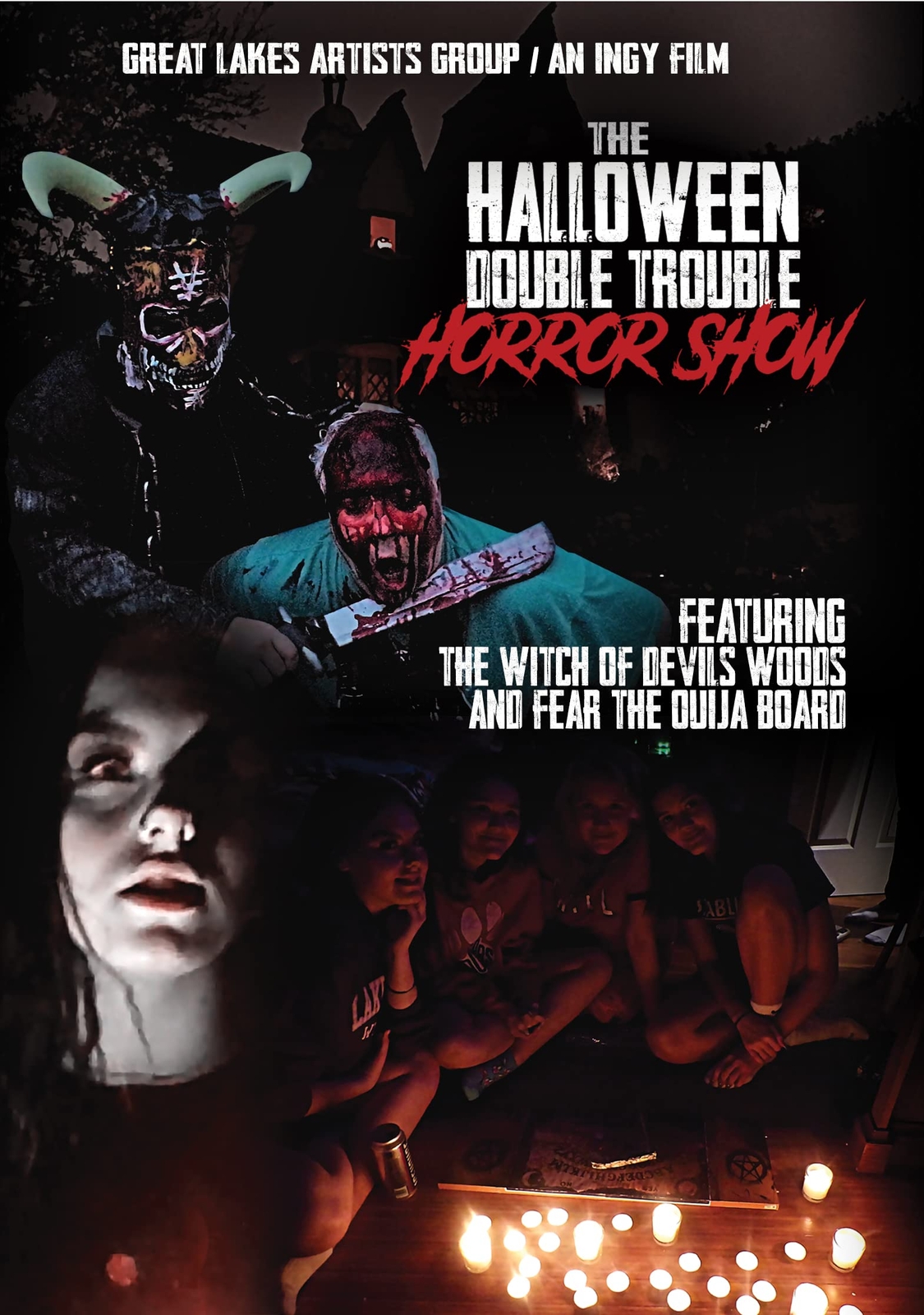 The Halloween Double Trouble Horror Show (DVD) Various