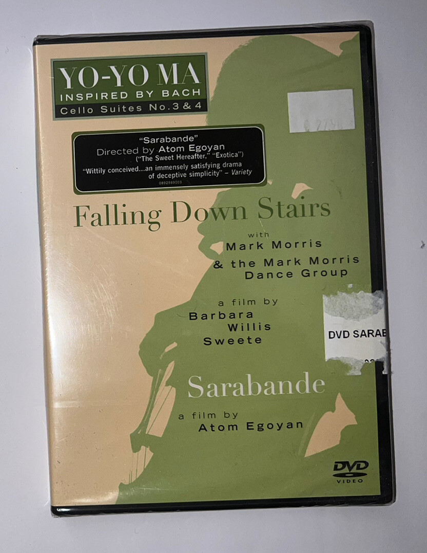 YO-YO MA INSPIRED BY BACH VOL. 2 - RARE DVD OUT OF PRINT - NEW SEALED