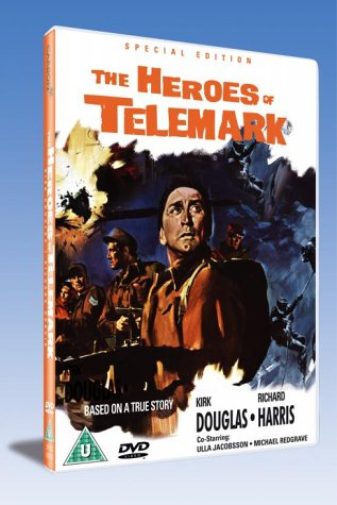 The Heroes of Telemark (DVD) Kirk Douglas Richard Harris Ulla Jacobsson