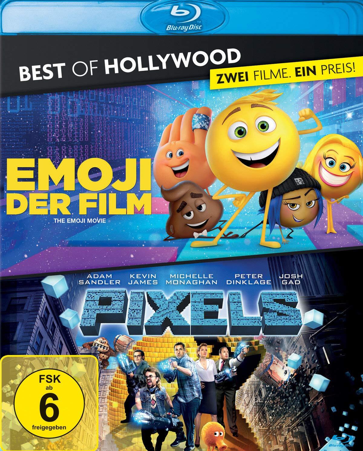 Emoji - Der Film/Pixels - Best of Hollywood [Blu-ray] (Blu-ray)