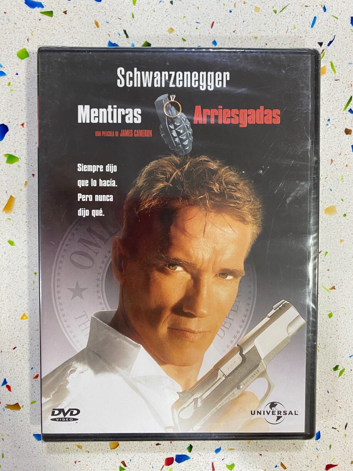 True Lies Arnold Schwarzenegger DVD Nuovo James Cameron