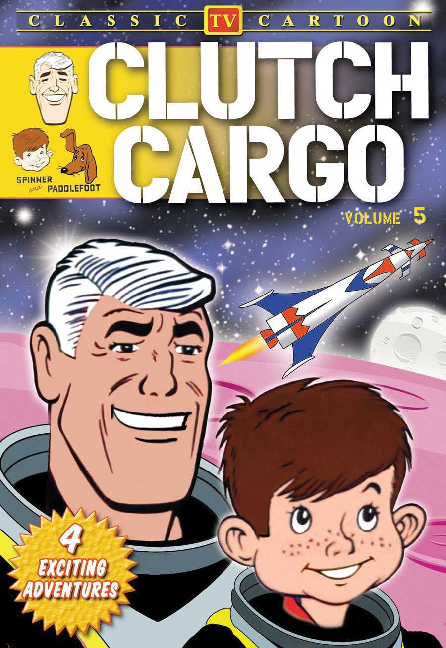 Clutch Cargo, Volume 5 (DVD) Emil Sitka Hal Smith Margaret Kerry Richard Cotting