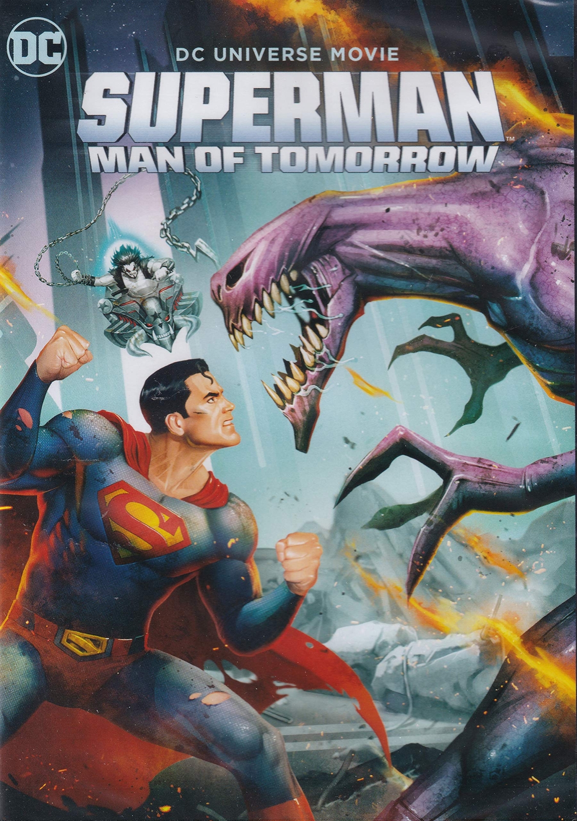 Superman Man of Tomorrow (DVD) Darren Criss Zachary Quinto Ike Amadi Eugene Byrd