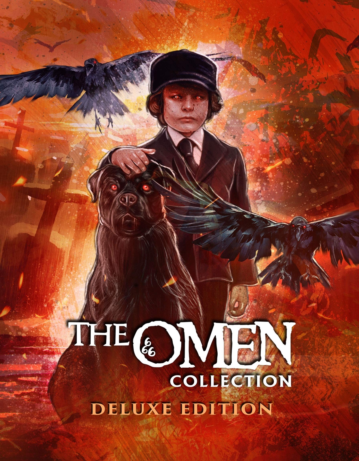 The Omen Collection (Blu-ray) Gregory Peck William Holden Sam Neill Faye Grant