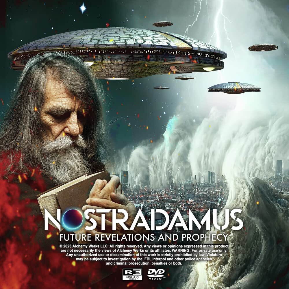 Nostradamus: Future Revelations and Prophecy (DVD) Jason Miller OH Krill