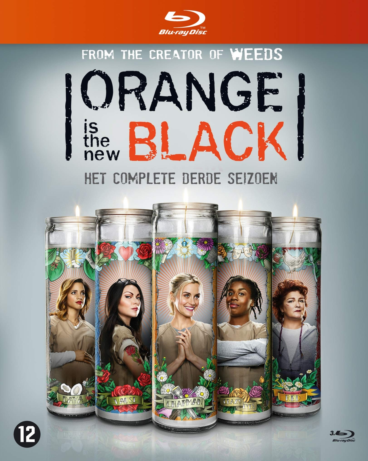Orange Is The New Black - Seizoen 3 2016 (Blu-ray)
