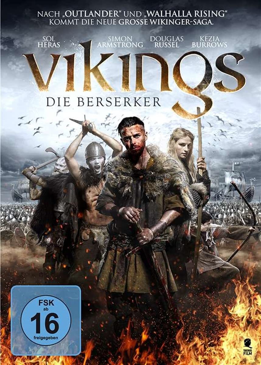 Vikings - Die Berserker (DVD) Sol Heras Simon Armstrong Kezia Burrows