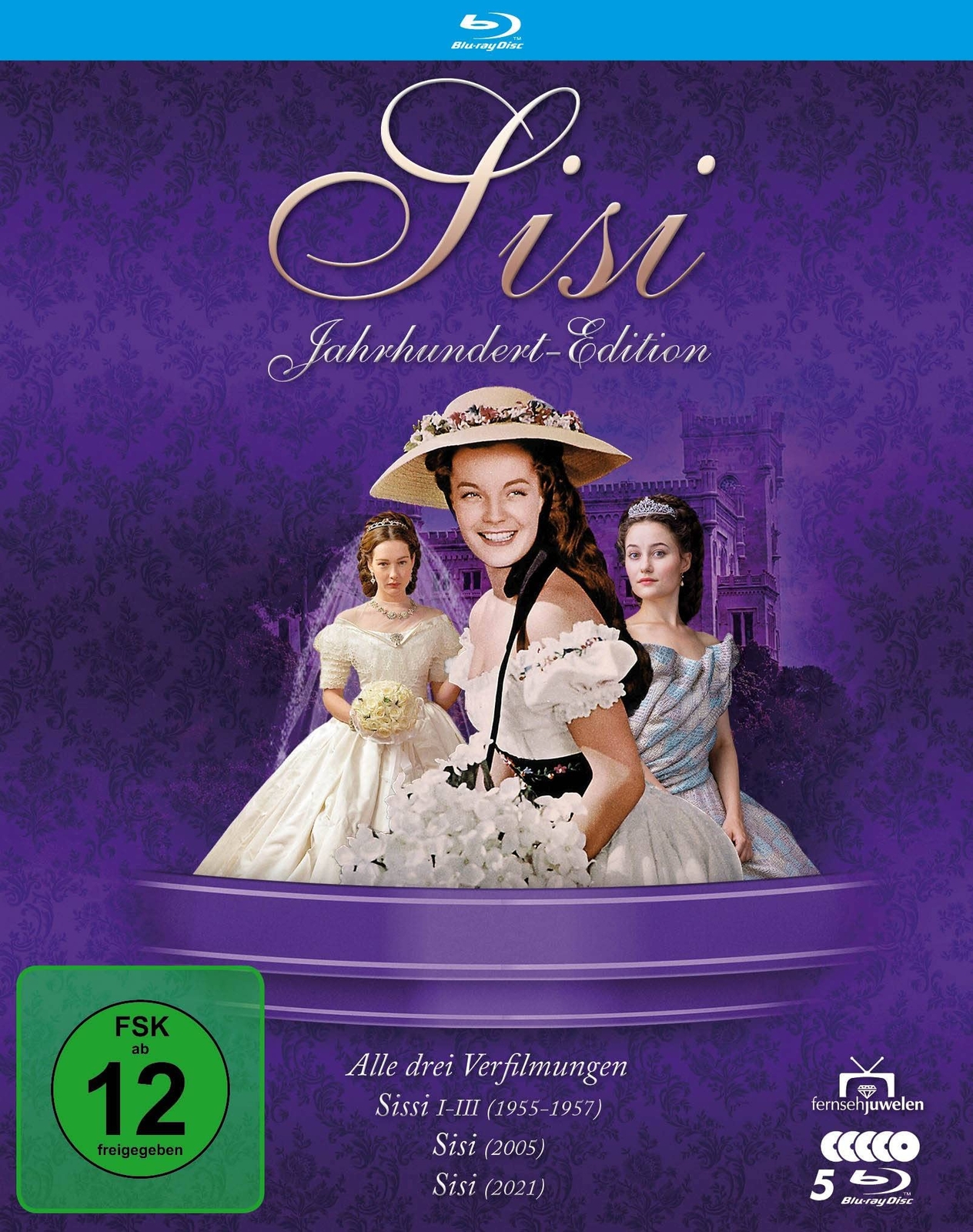 Sisi: Jahrhundert-Edition (Alle drei Sisi-Verfilmungen) (Blu-ray) Schneider Romy