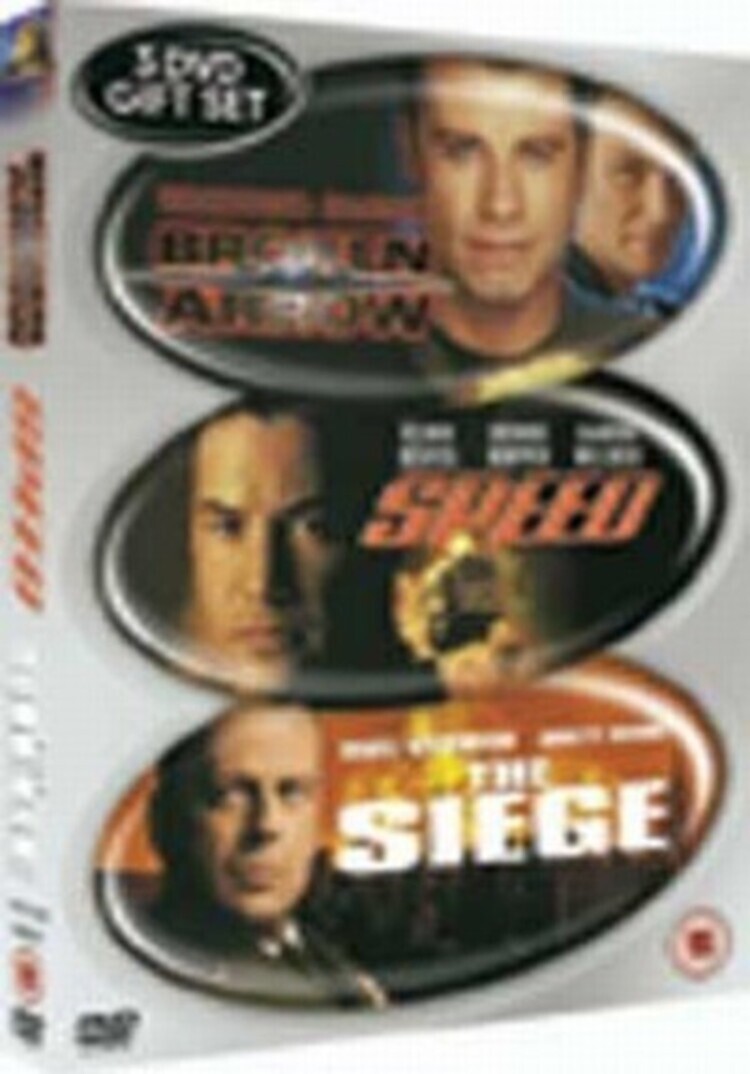 Broken Arrow/Speed/The Siege (DVD)