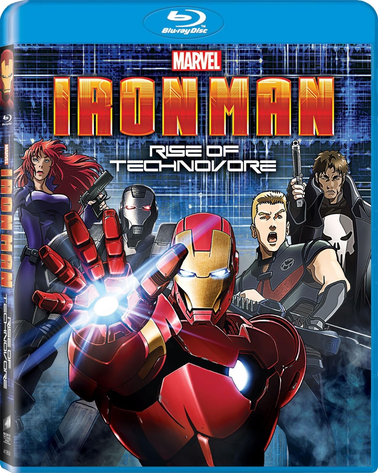 Iron Man: Rise of Technovore (Blu-ray) Norman Reedus Clare Grant Matthew Mercer