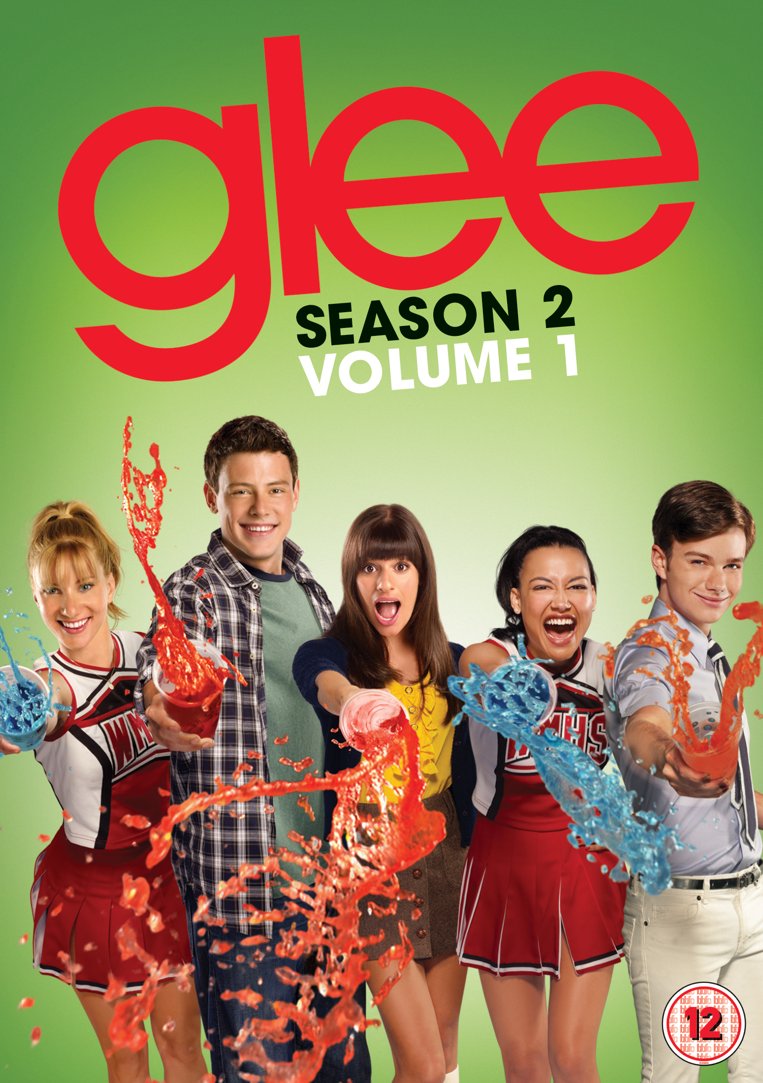 Glee: Season 2 - Volume 1 (DVD) Jayma Mays Amber Riley Kevin McHale Dianna Agron