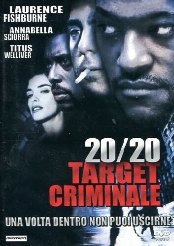 20/20 Target criminale Fishburne Sciorra Welliver DVD Thriller poliziesco nuovo
