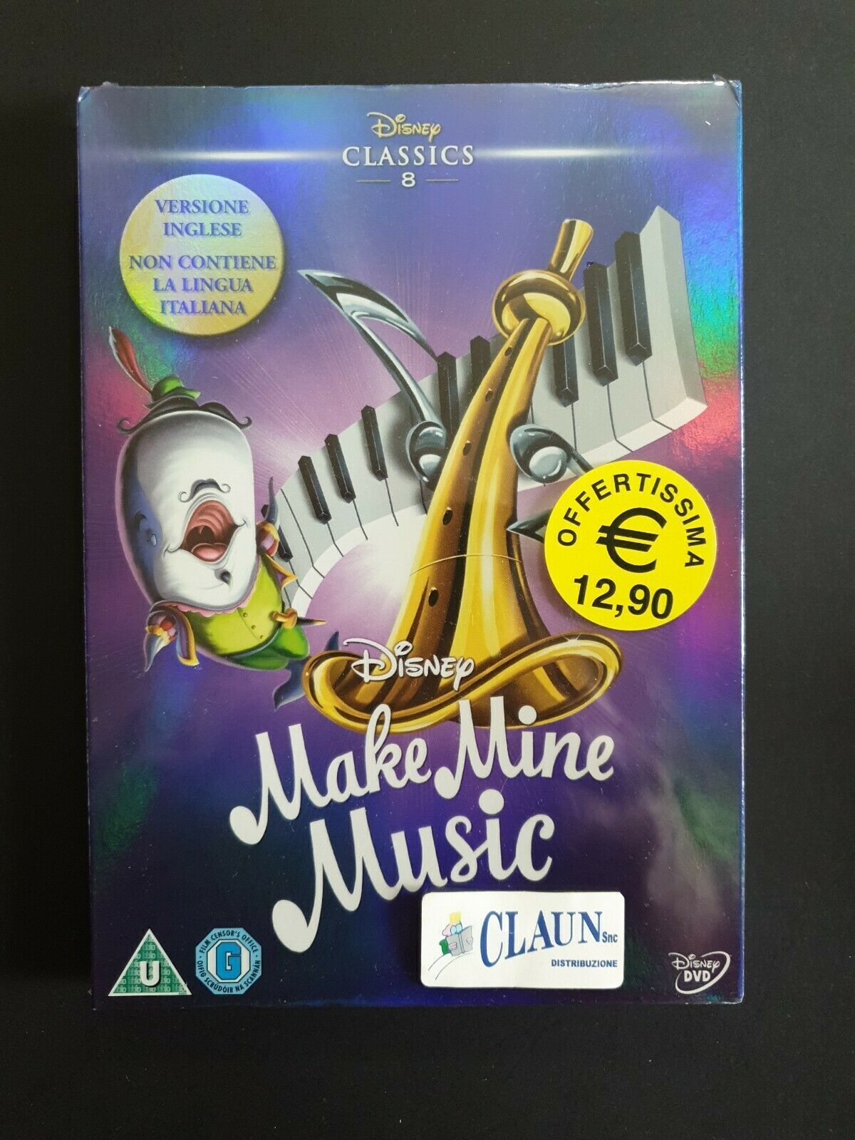 Make Mine Music. W.DISNEY Classics N°8 Versione inglese DVD Nuovo Sigillato