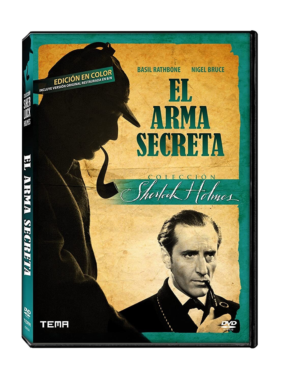 SHERLOCK HOLMES Y EL ARMA SECRETA (FIRST TIME IN COLOR) (DVD)